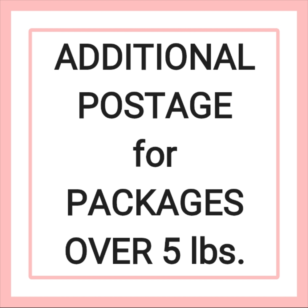 Shipping for An Additional Pound Over 5 lbs.